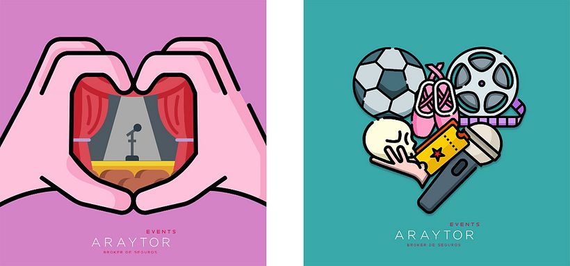 Grafismos para Sant Valentín