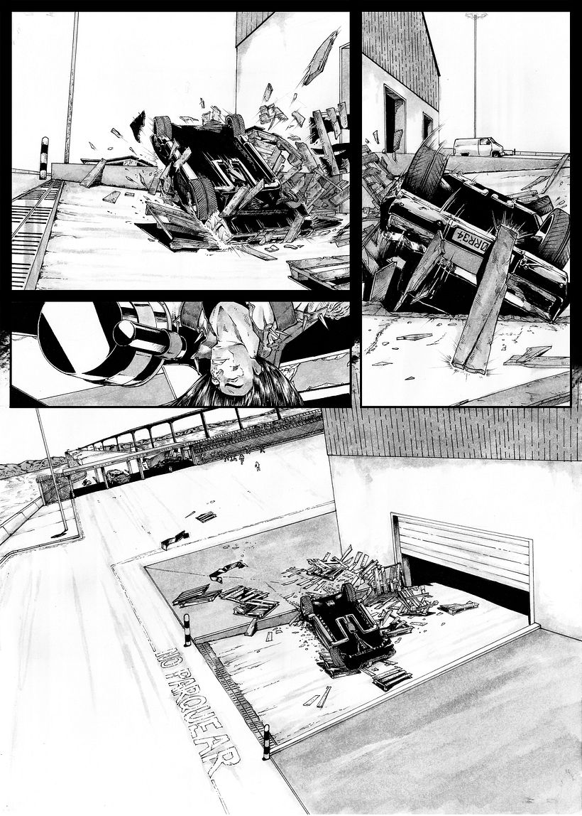 Mi proyecto del curso: Técnicas de entintado para cómic e ilustración 13