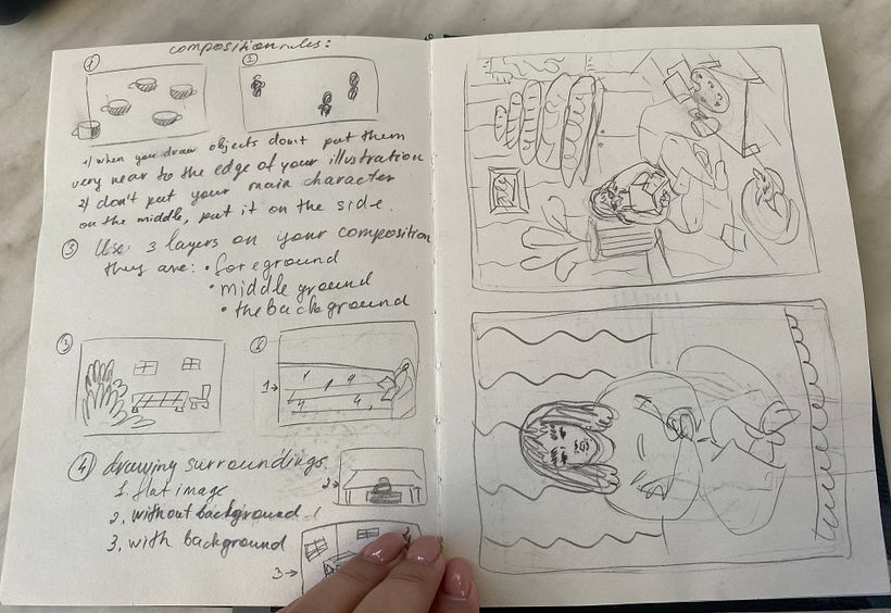 My project for course: Exploratory Sketchbook: Find Your Drawing Style 7