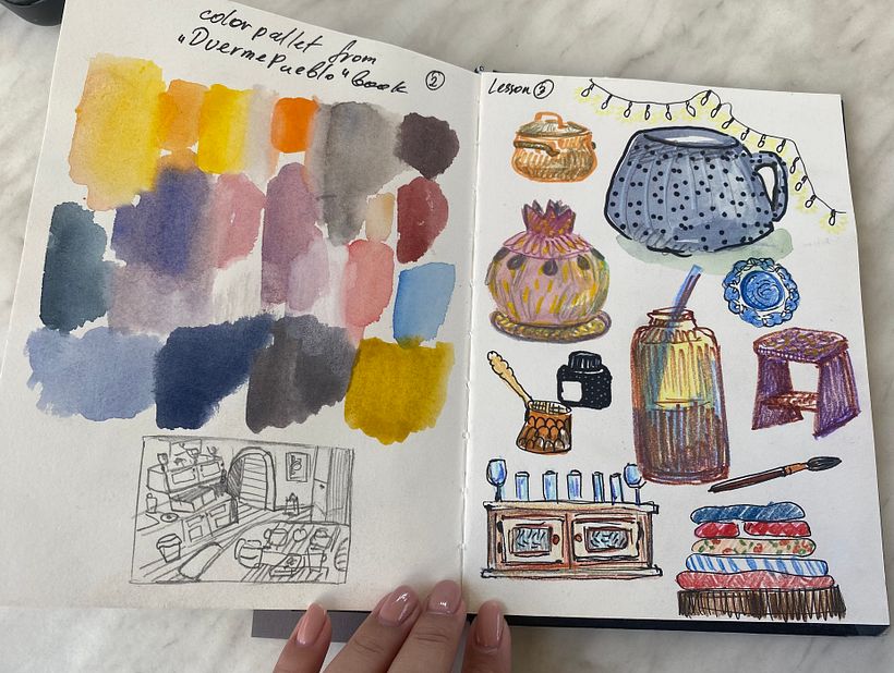 My project for course: Exploratory Sketchbook: Find Your Drawing Style 9