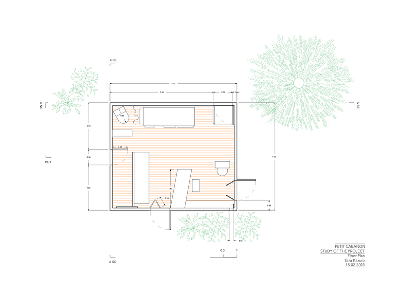 My project for course: Introduction to Architectural Drawing in AutoCAD 2