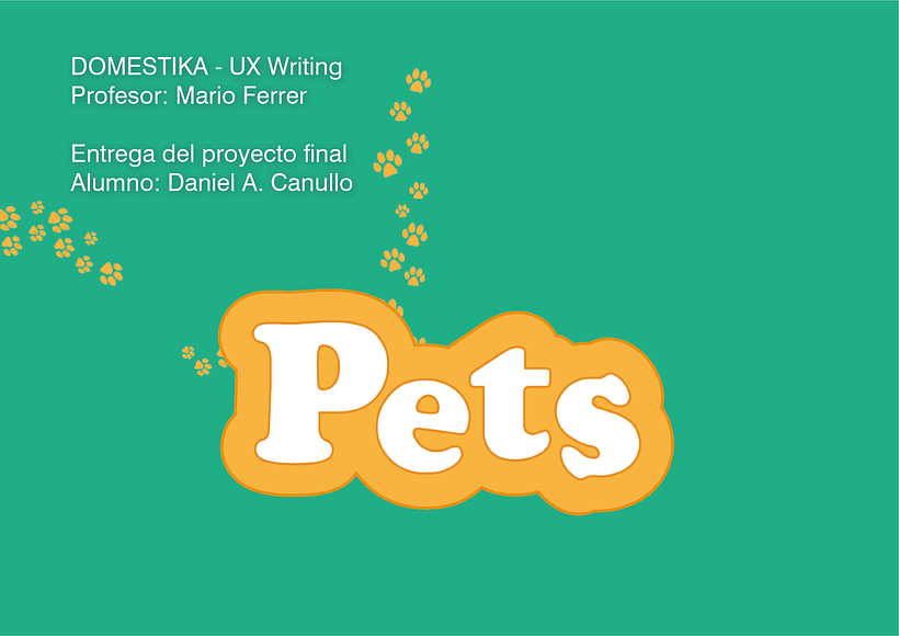 Mi proyecto del curso: Introducción al UX Writing 1