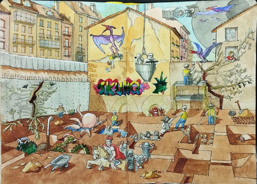 Mi proyecto del curso: El arte del sketching: transforma tus bocetos en arte 1
