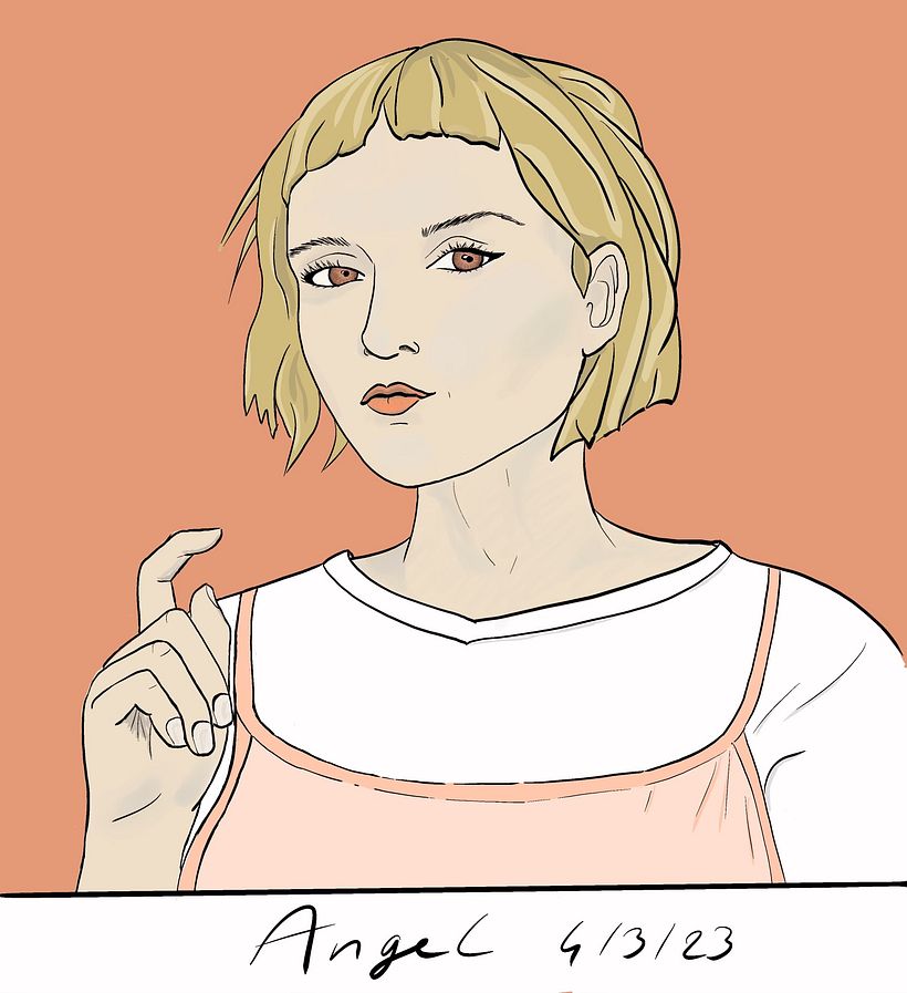Mon projet du cours : Carnet de portraits : explorez le visage humain 4