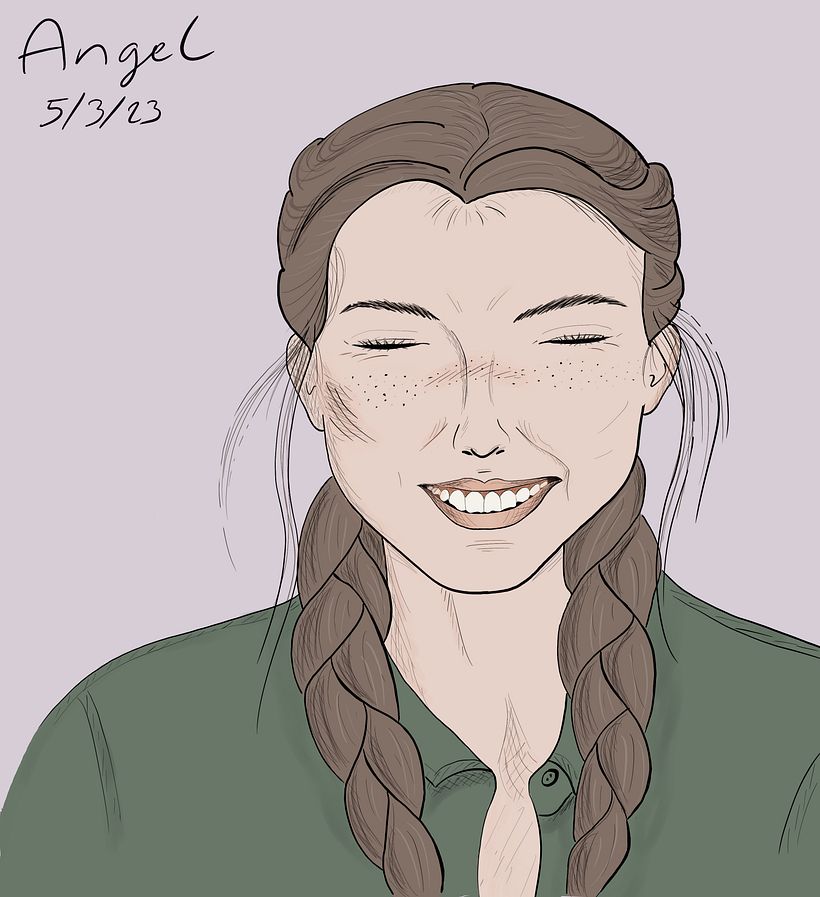 Mon projet du cours : Carnet de portraits : explorez le visage humain 5