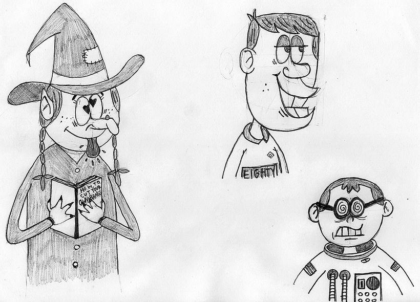 My project for course: Introduction to the Creation of Cartoon Style Characters (final progression of clown) 5