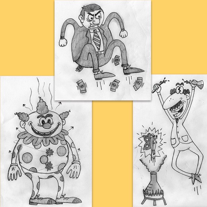 My project for course: Introduction to the Creation of Cartoon Style Characters (final progression of clown) 6