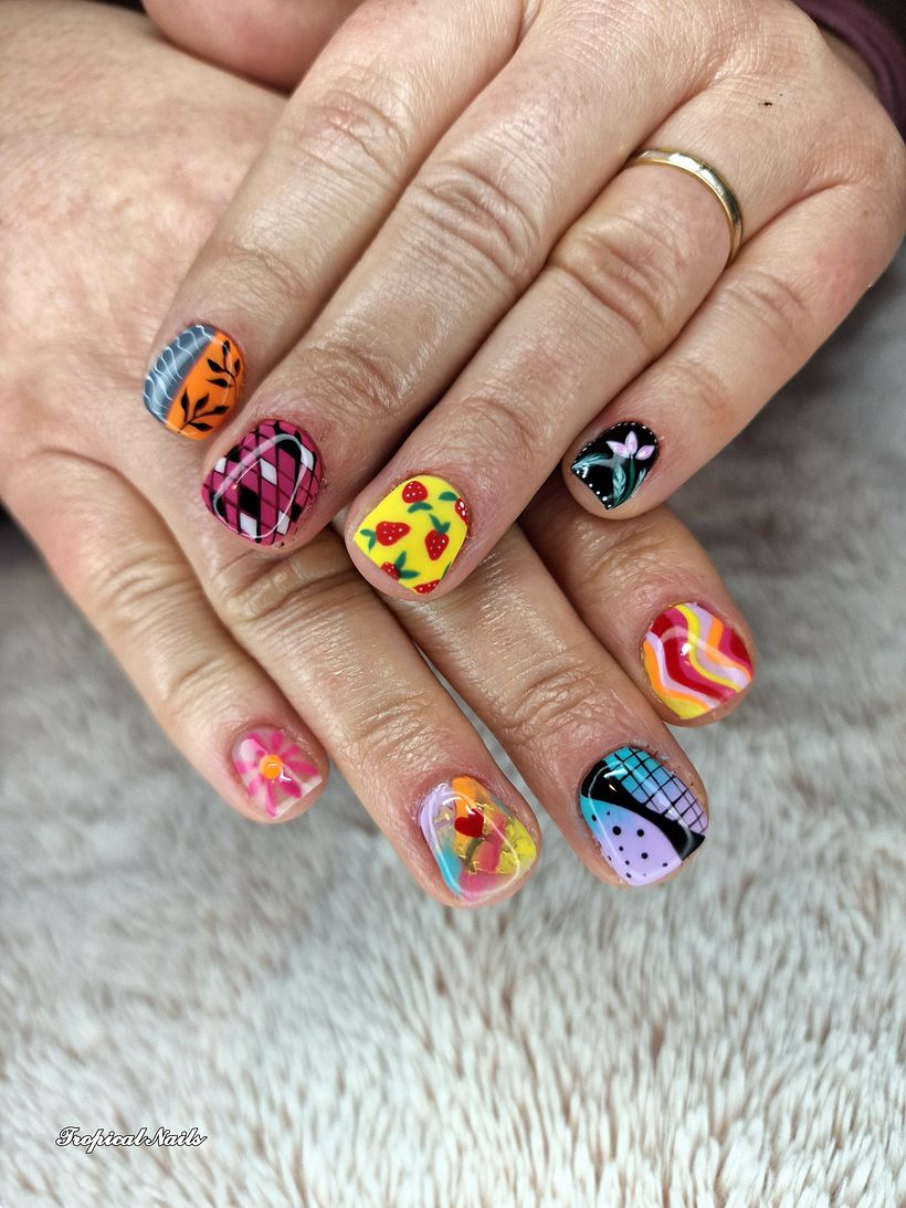 Mi passion ,mi mundo ,Nailart  2