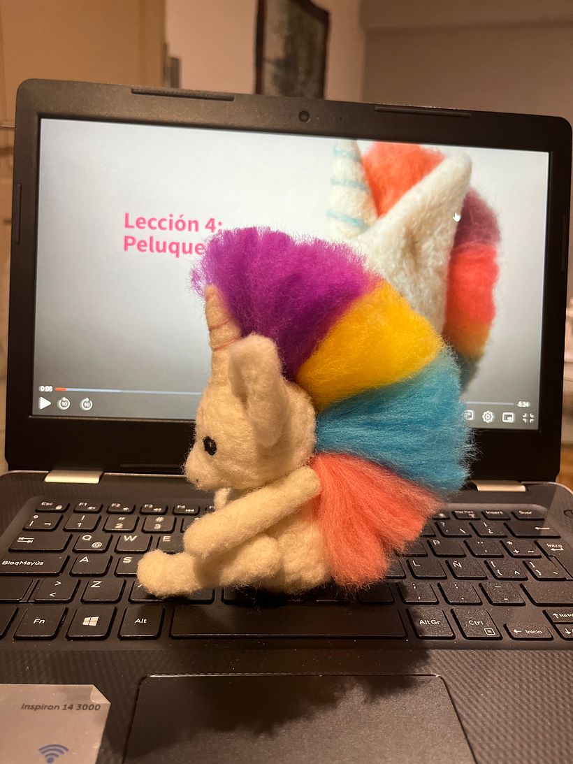Mi proyecto del curso: Needle felting: creación de personajes con lana y aguja 4