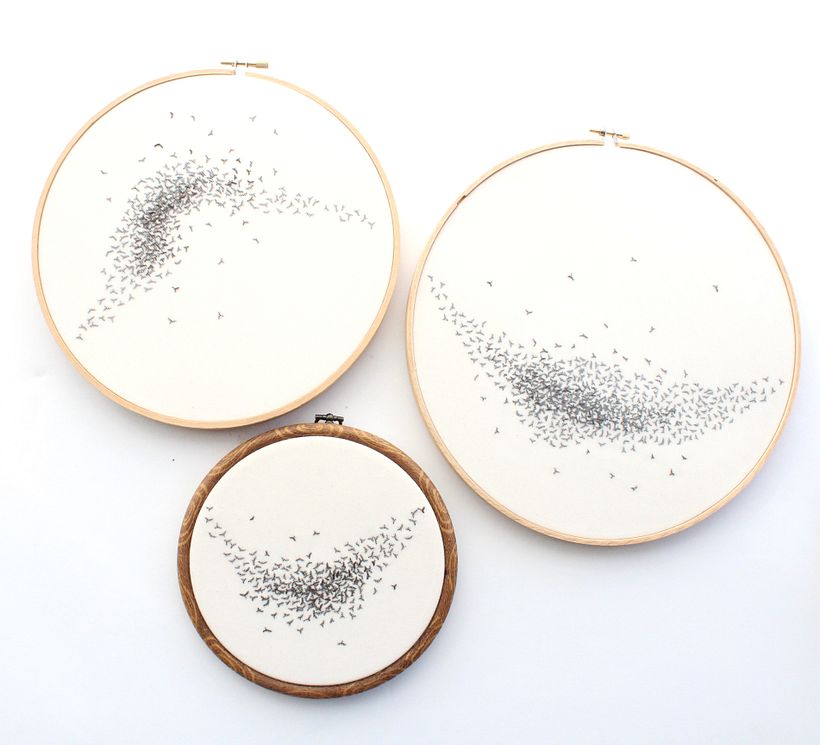 Murmuration Embroidery 1