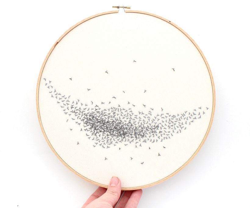 Murmuration Embroidery 4