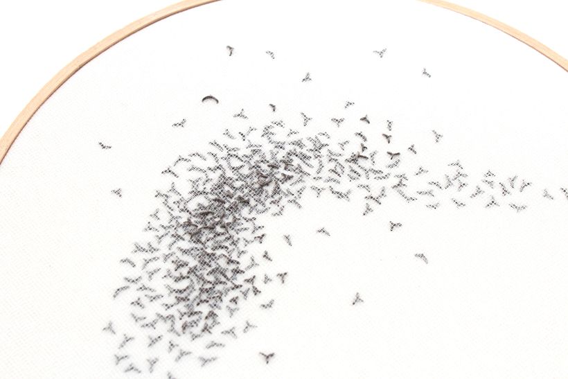 Murmuration Embroidery 5