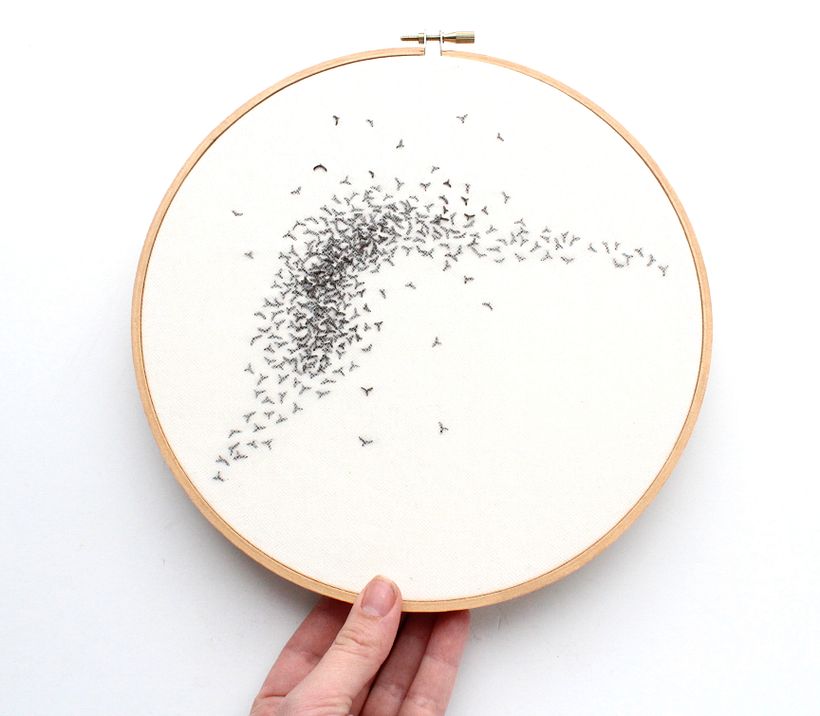 Murmuration Embroidery 7