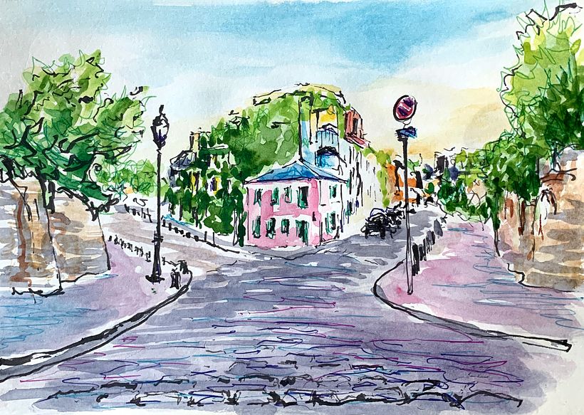 My project for course: Architectural Sketching for Urban Illustrations 6