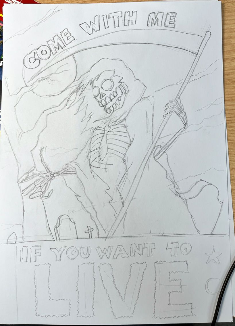 My project for course: Lowbrow Illustration: Go Back to the Past in Style 6