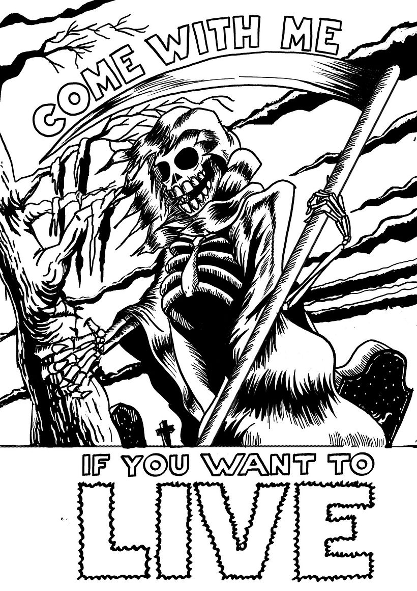 My project for course: Lowbrow Illustration: Go Back to the Past in Style 8