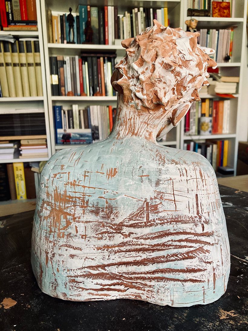 Meu projeto do curso: Introdução à escultura figurativa com argila 13