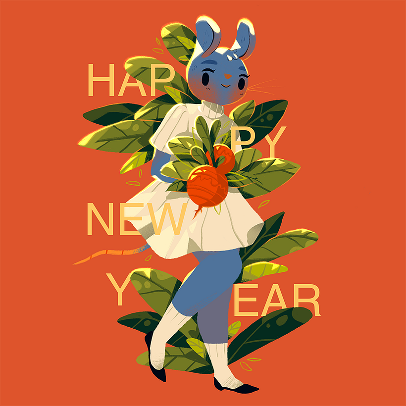 Happy New Year Card