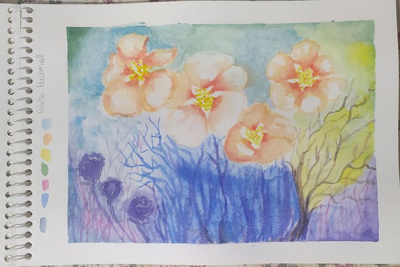 Meu projeto do curso: Criação de paletas de cores com aquarela 13