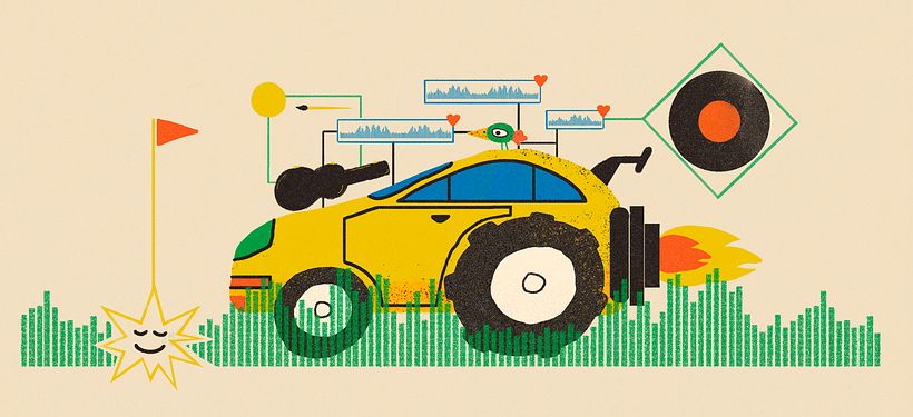 Ilustraciones para serie de artículos sobre "La guarandinga" 5