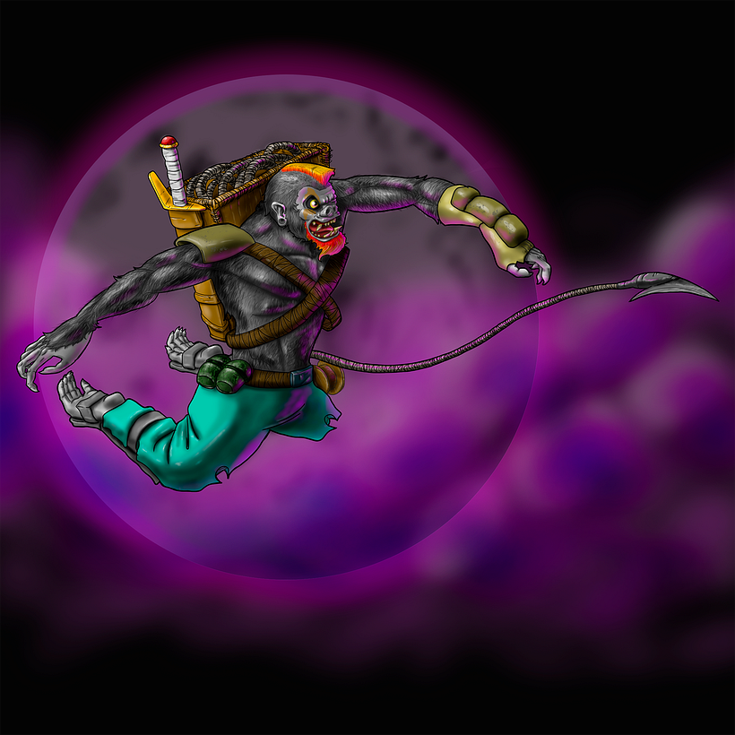 Charachter design - Ilustrasi tradisional