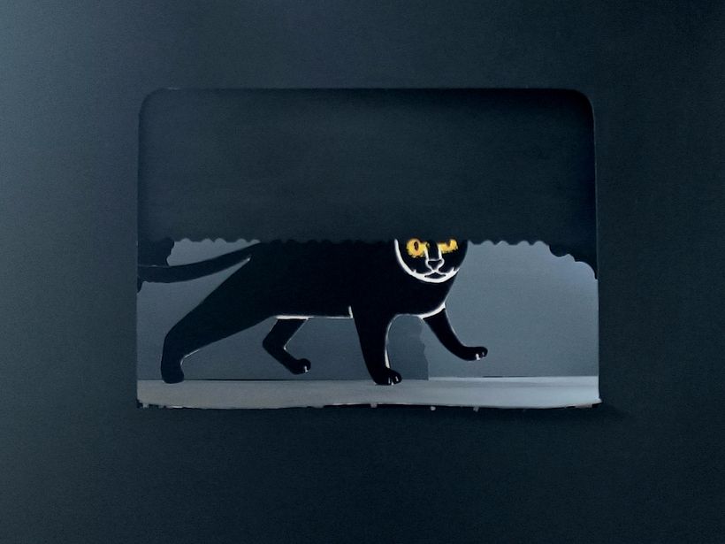 Illustration d'un poème de Maurice Carême.  7