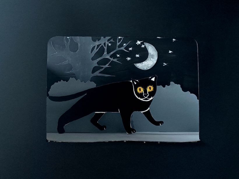 Illustration d'un poème de Maurice Carême.  6