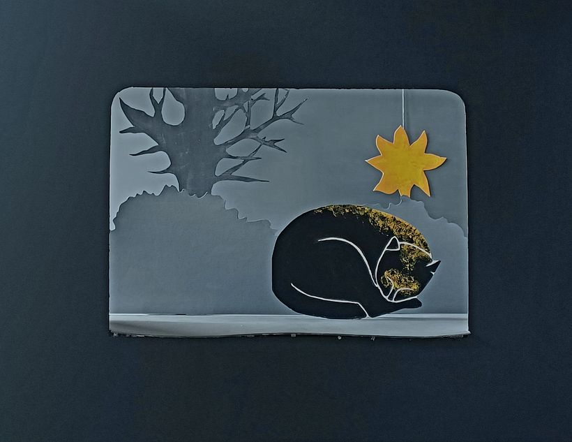 Illustration d'un poème de Maurice Carême.  5