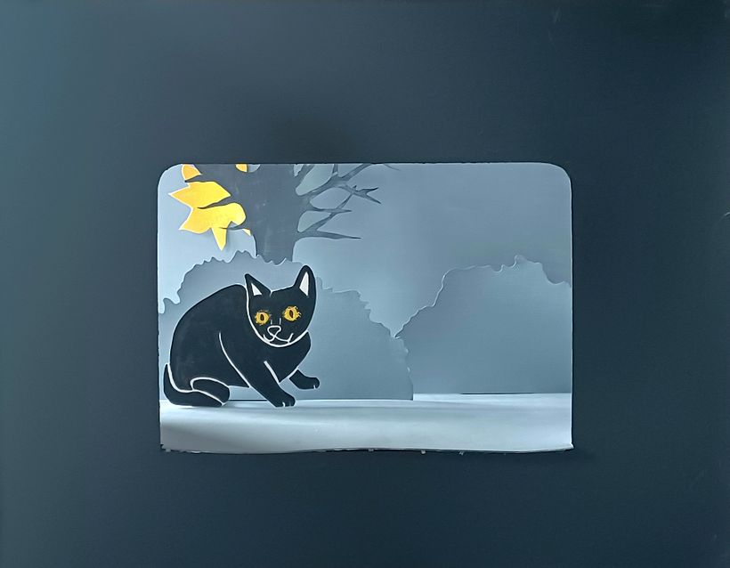 Illustration d'un poème de Maurice Carême.  3