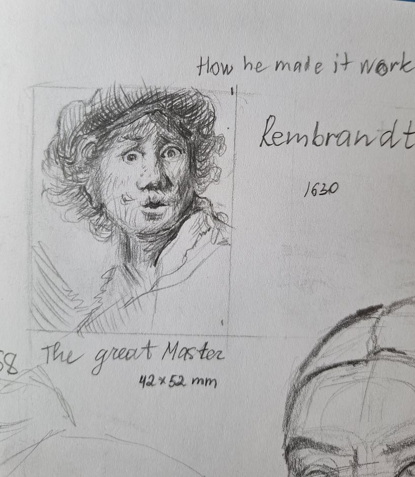 My project for course: Graphite Drawing Techniques for Planar Portraiture 2