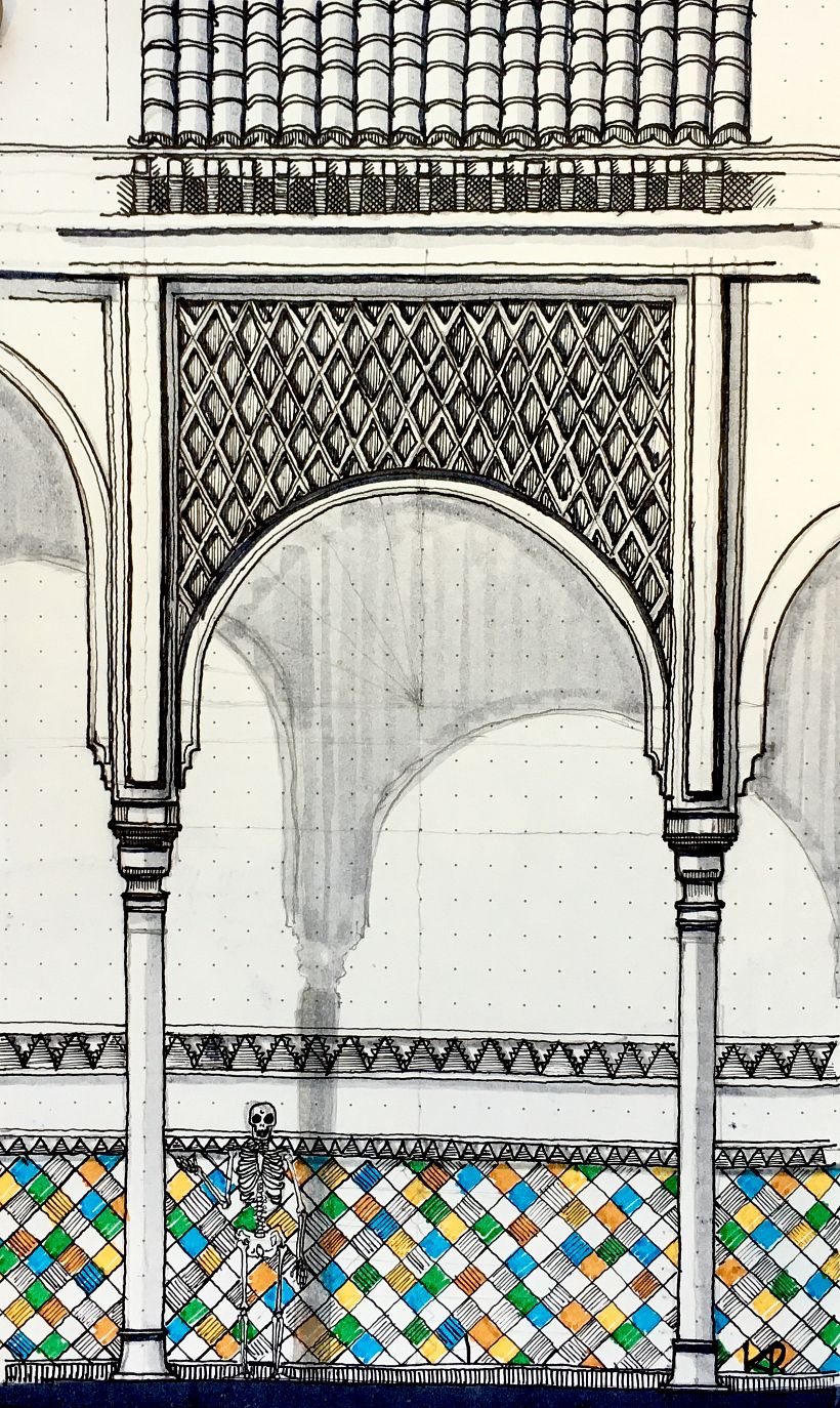 La Alhambra de Granada (análisis en fachada)