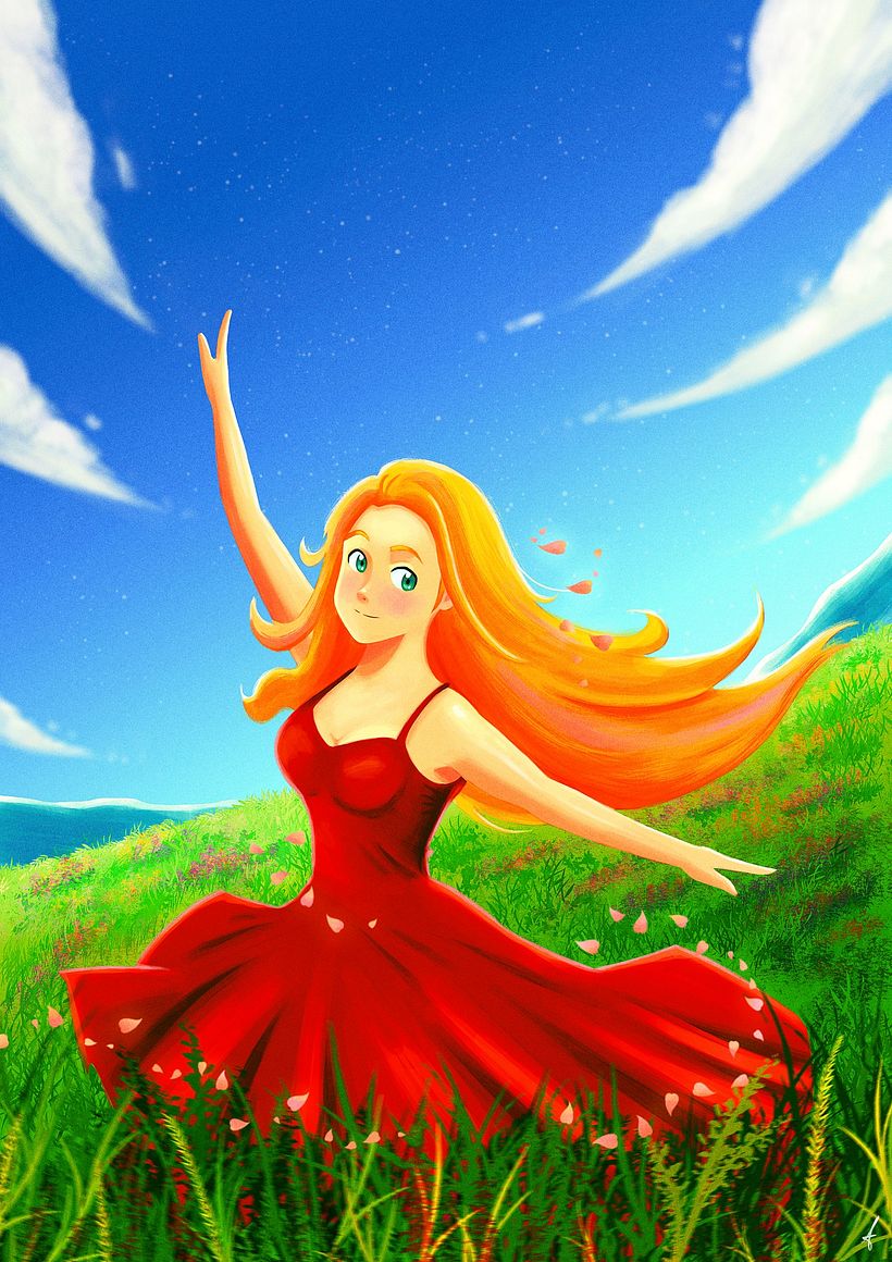 My project for course: Digital Illustration for Expressive Characters 9