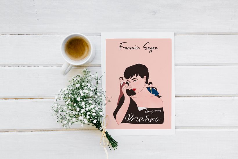 Mon projet du cours : Illustration et lettering : créez une couverture de livre 1