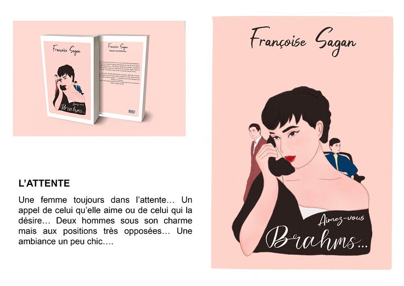 Mon projet du cours : Illustration et lettering : créez une couverture de livre 4