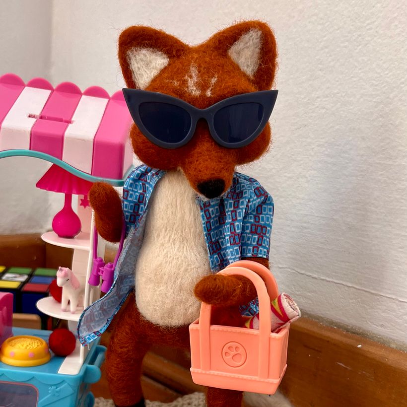 Mi proyecto del curso: Needle felting: creación de personajes con lana y aguja 8