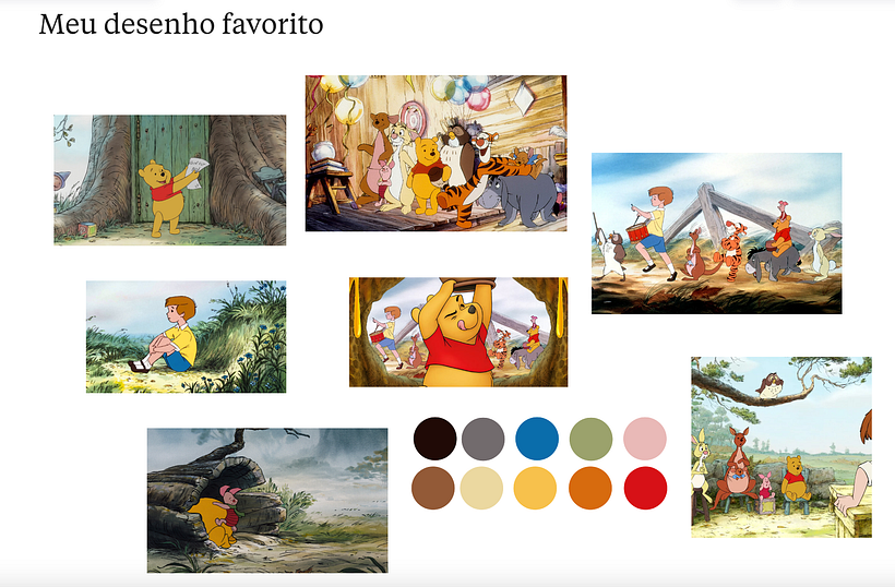 Paleta Desenho Favorito