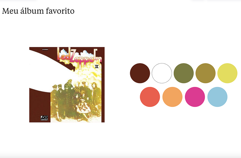 Paleta Álbum Favorito