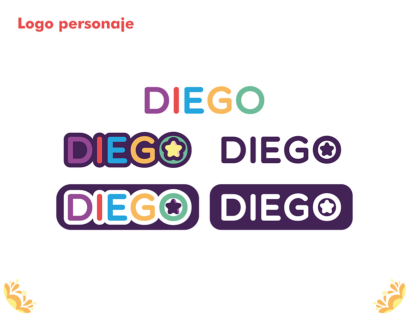 Diego: Proyecto del curso "creación de una marca ilustrada". 3