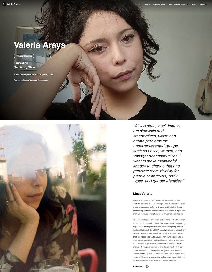 Adobe Artist Development Fund 18