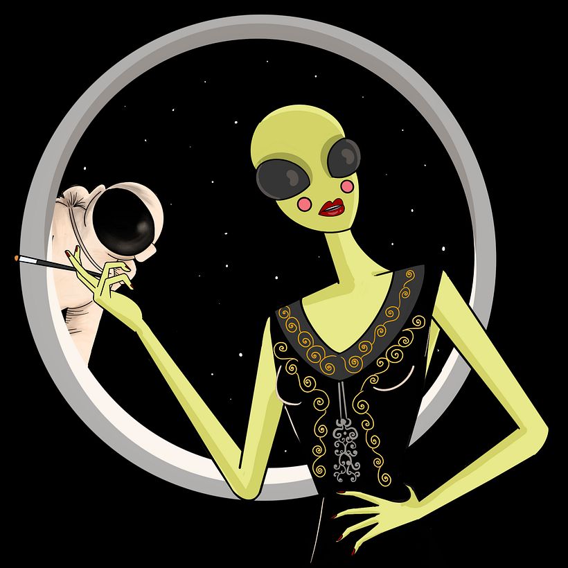 Welcome to The new 20's - Alien Divas Art Deco 3