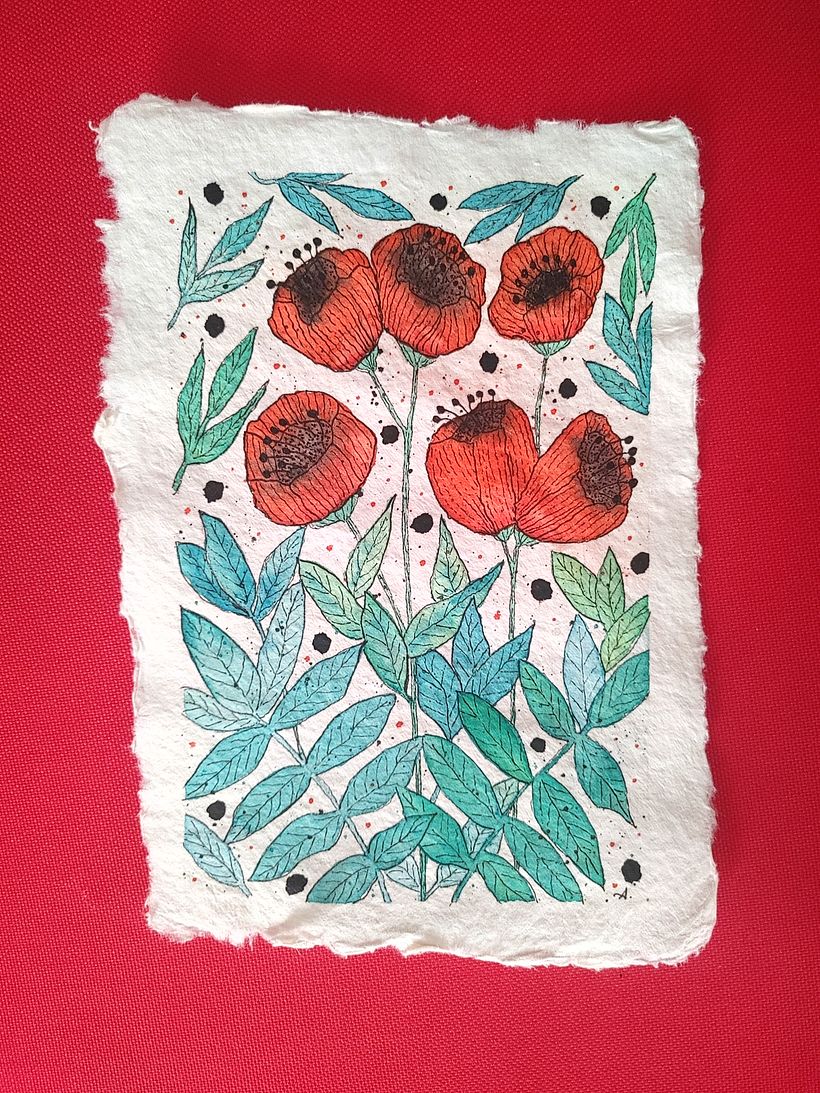 Mi proyecto del curso: Acuarela floral: conecta con la naturaleza 2