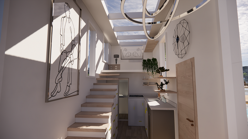 Mi proyecto del curso: Diseño de interiores  1