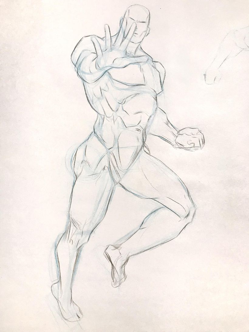 Mi proyecto del curso: Ilustración para cómics: anatomía de un superhéroe 16