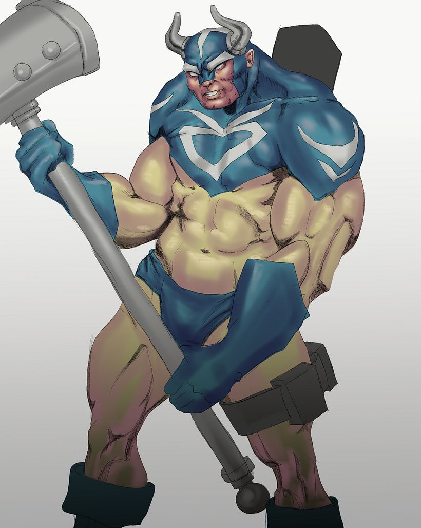 Mi proyecto del curso: Ilustración para cómics: anatomía de un superhéroe 15