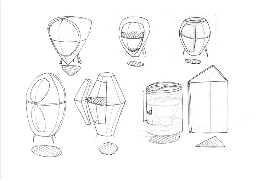 My project for course: Technical Drawing Techniques for 3D Representation 2