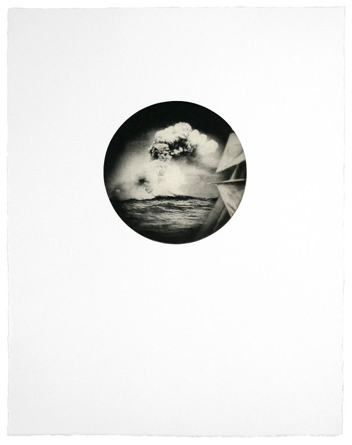 Noticias de un naufragio, 2012 Fotograbado a partir de película lith sobre papel Hahnemühle 350 g 48 x 37 cm c. u.  Edición d