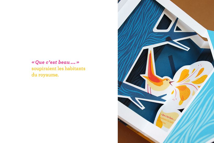 Détail d'illustration et de texte