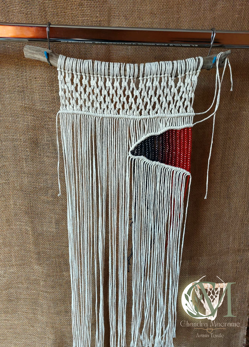 Ed ecco che il lavoro prende forma e colore...