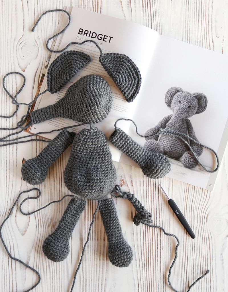Haakwerkje Bridget de Olifant