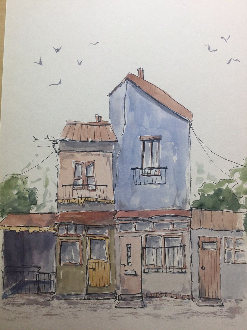 My project for course: Expressive Architectural Sketching with Colored Markers 2